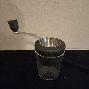 Manual Coffee Grinder with Glass Container